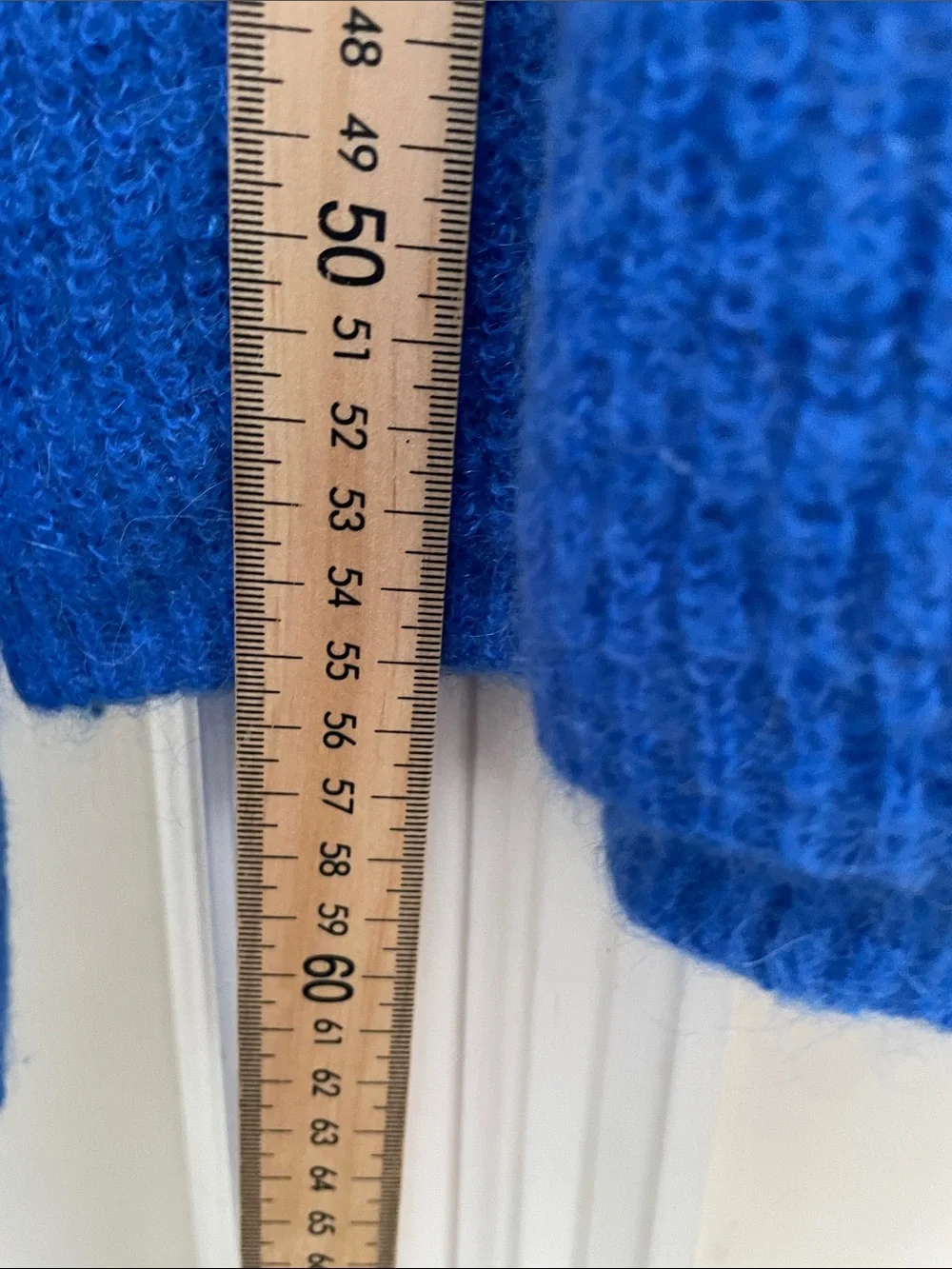 Aritzia - Wilfred - Mohair Alpaca Blend Button Down Cardigan - Blue M - Picture 7 of 9